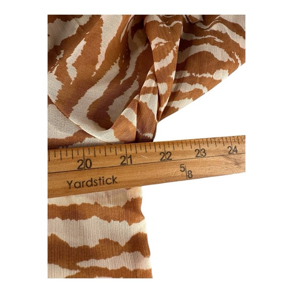 CAMILA COELHO Myla Shirt Dress‎ in Brown Zebra Size Small - Picture 9 of 14